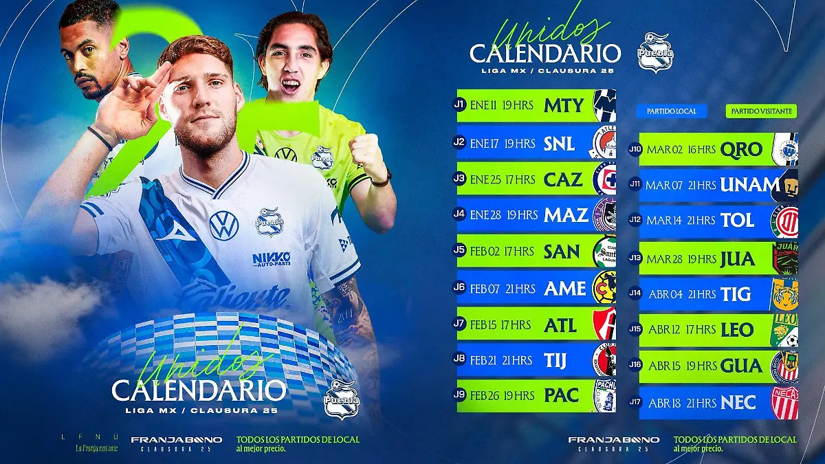 Calendario Liga MX